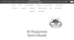 Desktop Screenshot of marion-falkowski.de