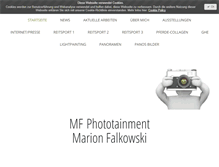 Tablet Screenshot of marion-falkowski.de